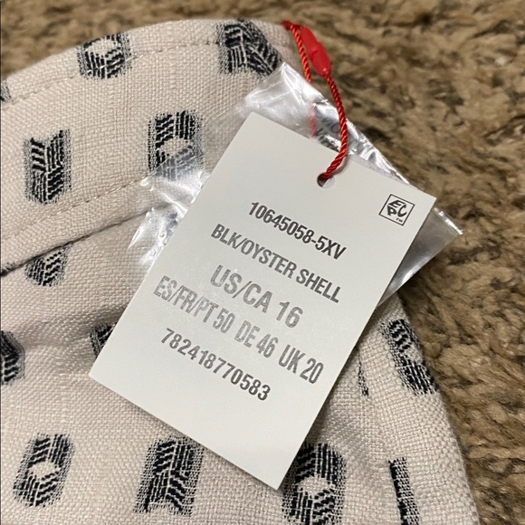 Anne Klein Print Design Pants Size 16 NWT - Picture 3 of 6